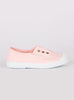 Hampton Canvas Canvas Shoes Hampton Canvas Plum Plimsolls in Pale Pink