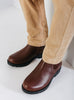 Hampton Classics Boots Hampton Classics Belvedere Ankle Boot in Brown