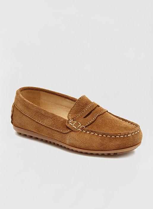 Hampton Classics Loafers Hampton Classics Monaco Loafers in Tan - Trotters Childrenswear