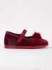 Hampton Classics Party Shoes Hampton Classics Maisie Party Shoes in Burgundy Velvet