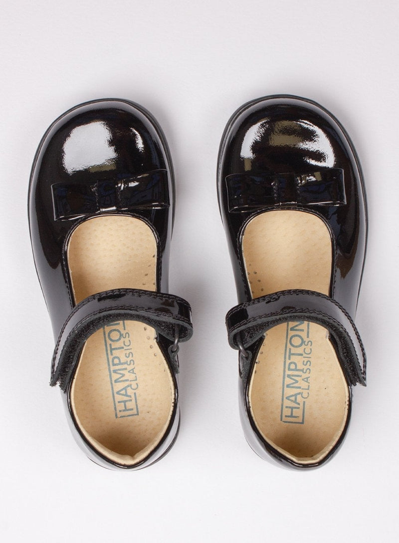 Hampton Classics School Shoes Hampton Classics Elsa School Shoes in Black Patent