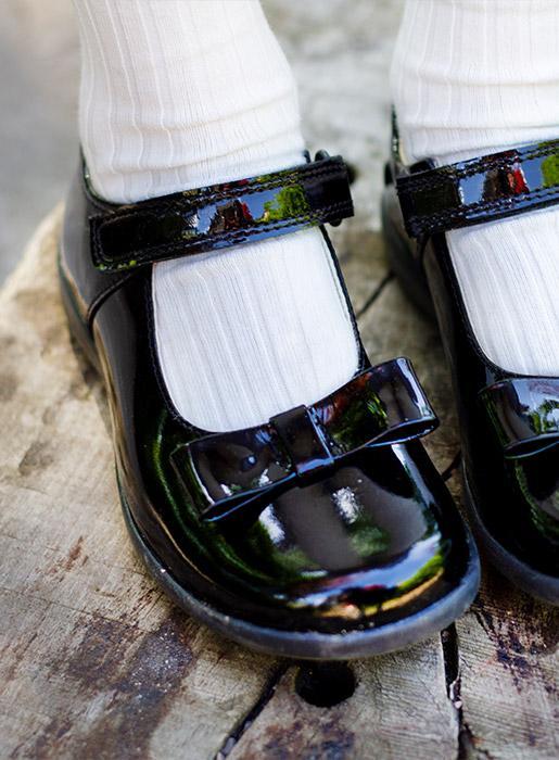Hampton Classics School Shoes Hampton Classics Elsa School Shoes in Black Patent