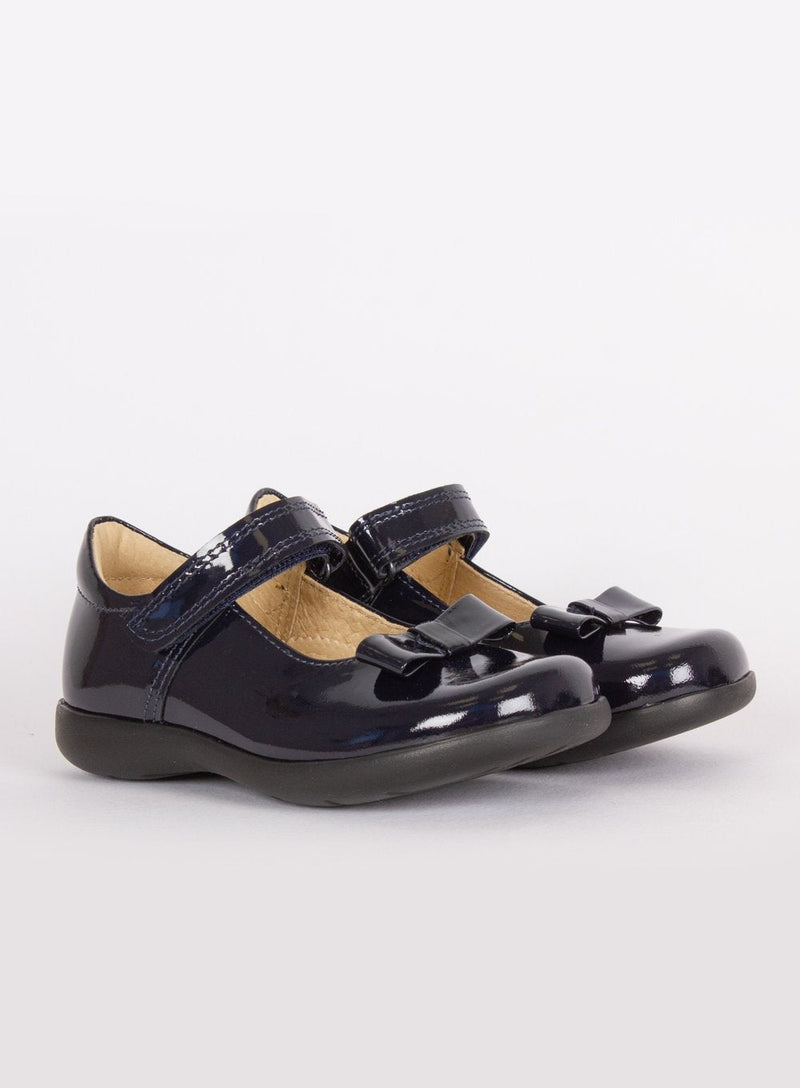 Hampton Classics School Shoes Hampton Classics Elsa School Shoes in Navy Patent - Trotters Childrenswear