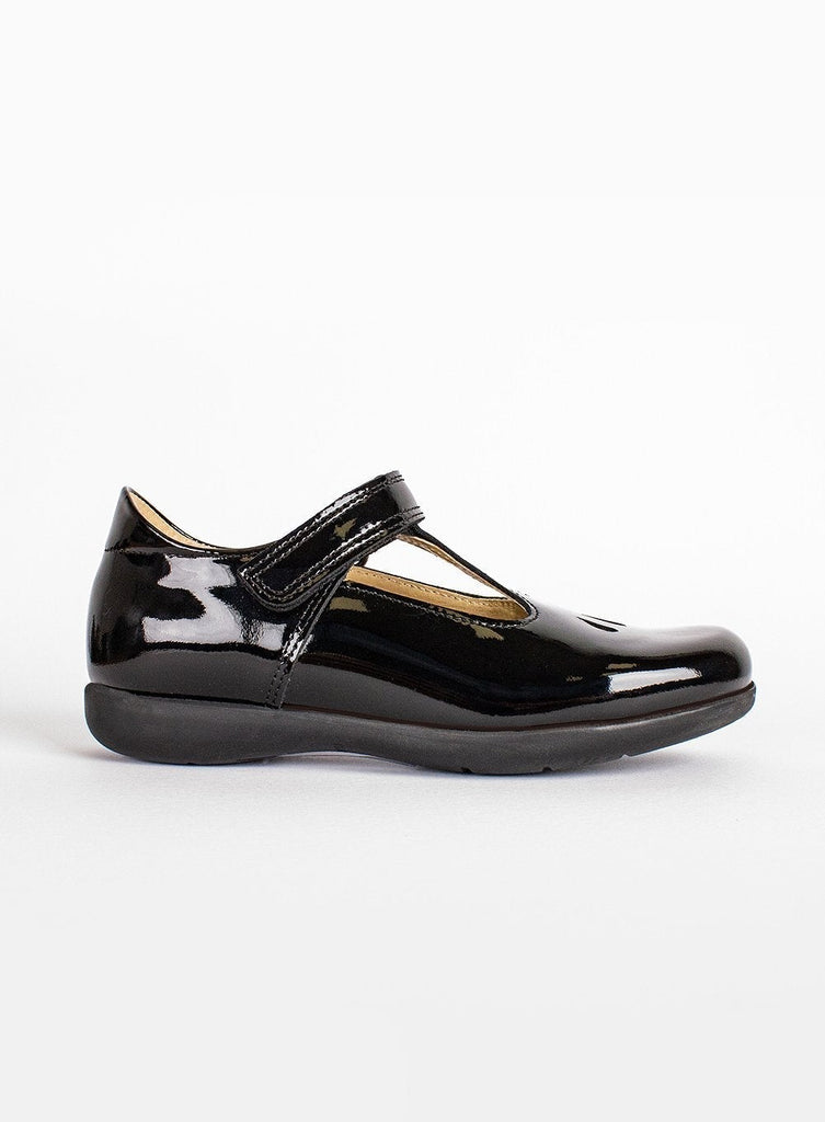 Hampton Classics School Shoes Hampton Classics Evie School Shoes in Black Patent