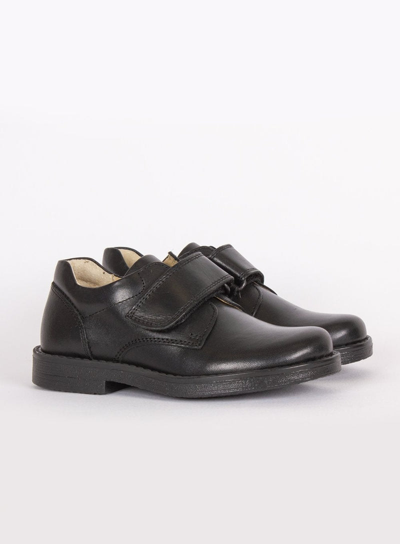 Hampton Classics School Shoes Hampton Classics George School Shoes in Black - Trotters Childrenswear