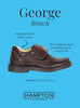 Hampton Classics School Shoes Hampton Classics George School Shoes in Brown