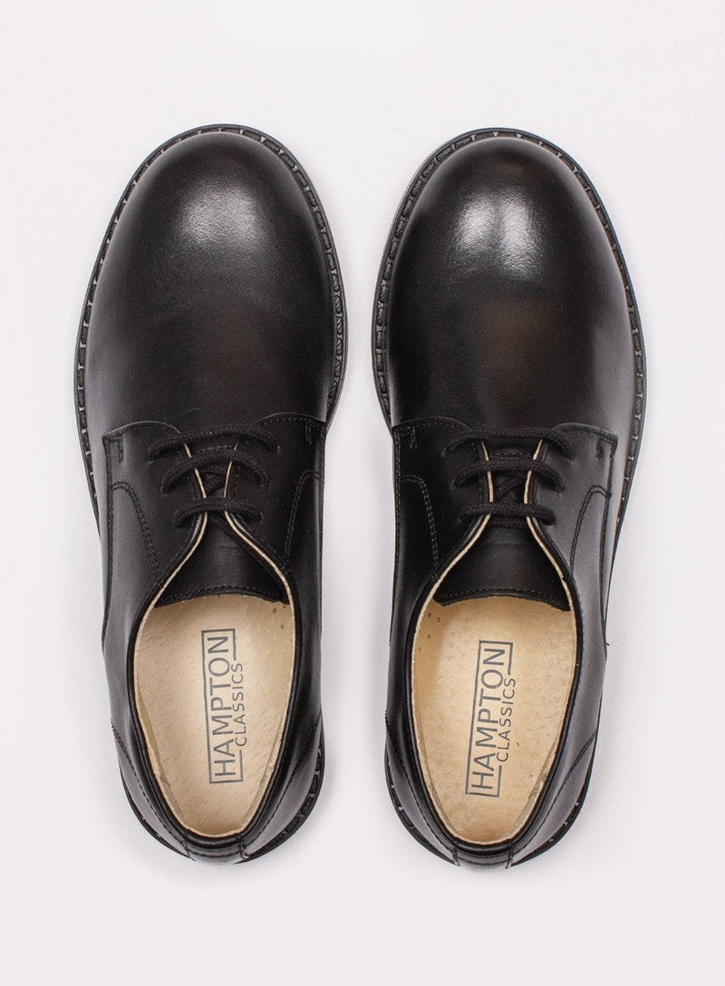 Hampton Classics School Shoes Hampton Classics Thomas School Shoes in Black