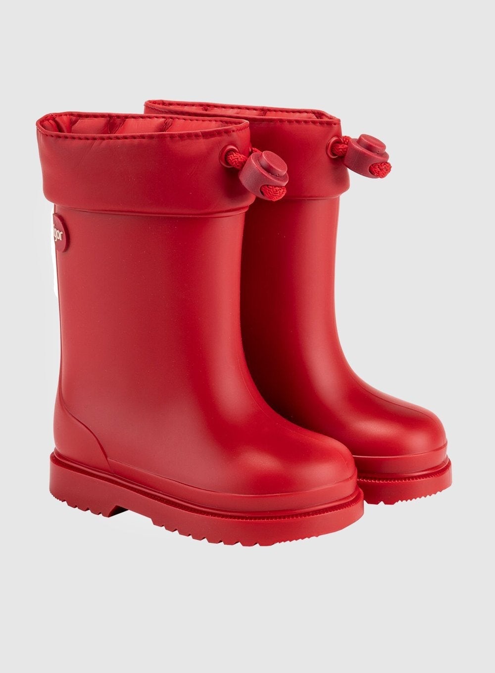 Forholdsvis forsvar Nægte Buy Igor Chufo Cuello Wellington Boots in Red | Trotters Childrenswear