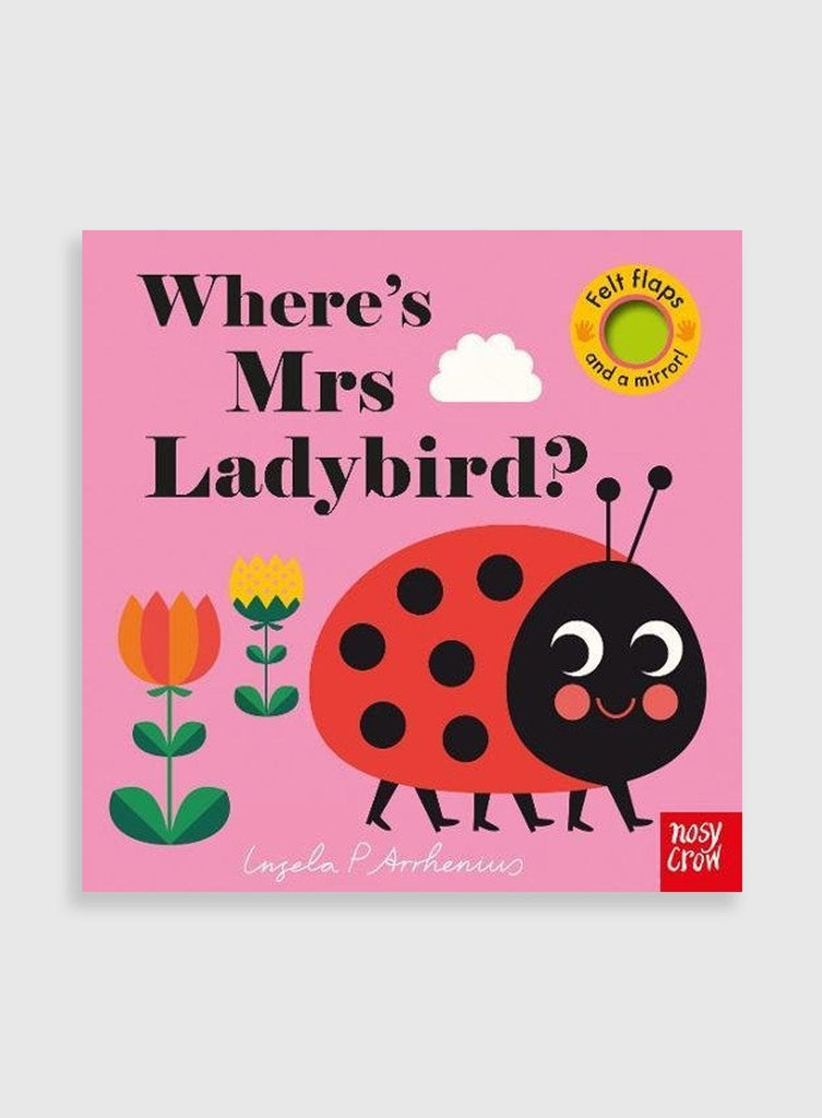 Ingela P Arrhenius Book Where's Mrs Ladybird? Boardbook - Trotters Childrenswear