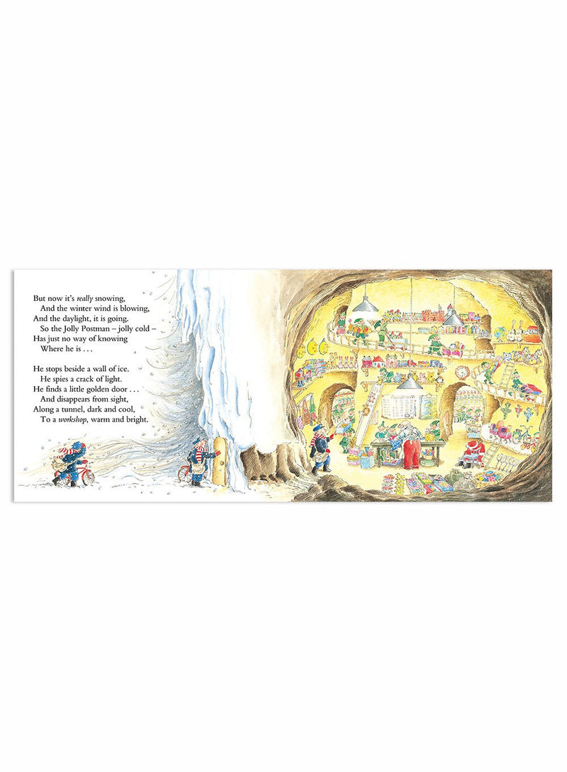 Janet & Allan Ahlberg Book The Jolly Christmas Postman Hardback Book
