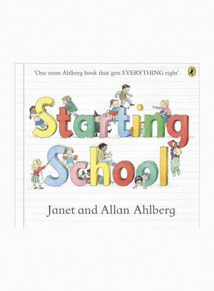 Janet and Allan Ahlberg Book Starting School