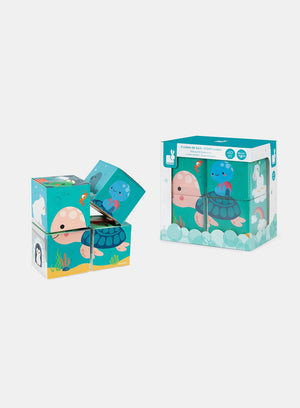 Janod Toy 4 Bath Cubes