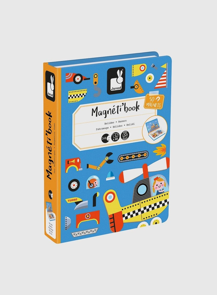 Janod Toy Racers Magneti'Book