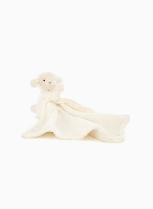 Jellycat Toy Jellycat Bashful Lamb Soother Blanket
