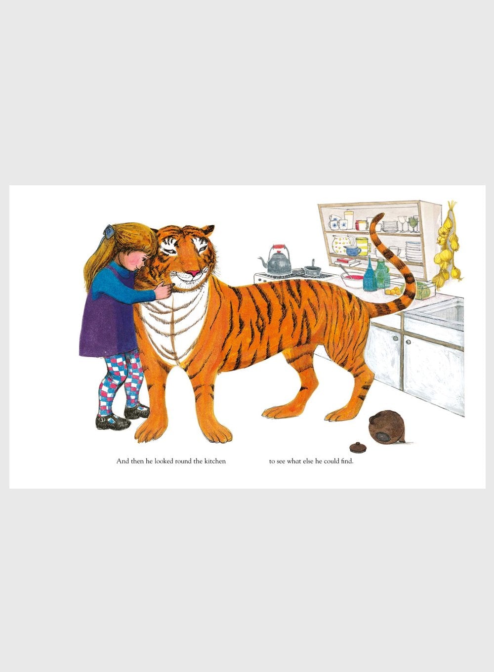 Judith Kerr Book The Tiger Who Came to Tea Board Book - Trotters Childrenswear