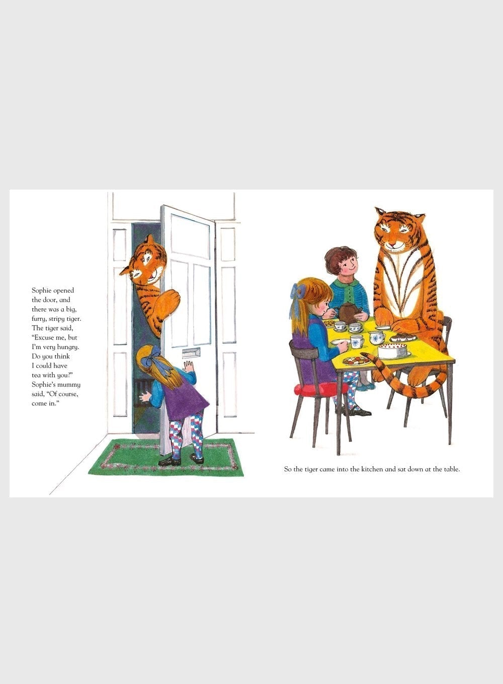 Judith Kerr Book The Tiger Who Came to Tea Board Book