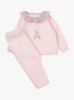 Lapinou All-in-One Little Knitted Set in Pink Eloise