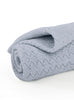 Lapinou Blanket Little Pointelle Blanket in Pale Blue