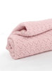 Lapinou Blanket Little Pointelle Blanket in Pale Pink