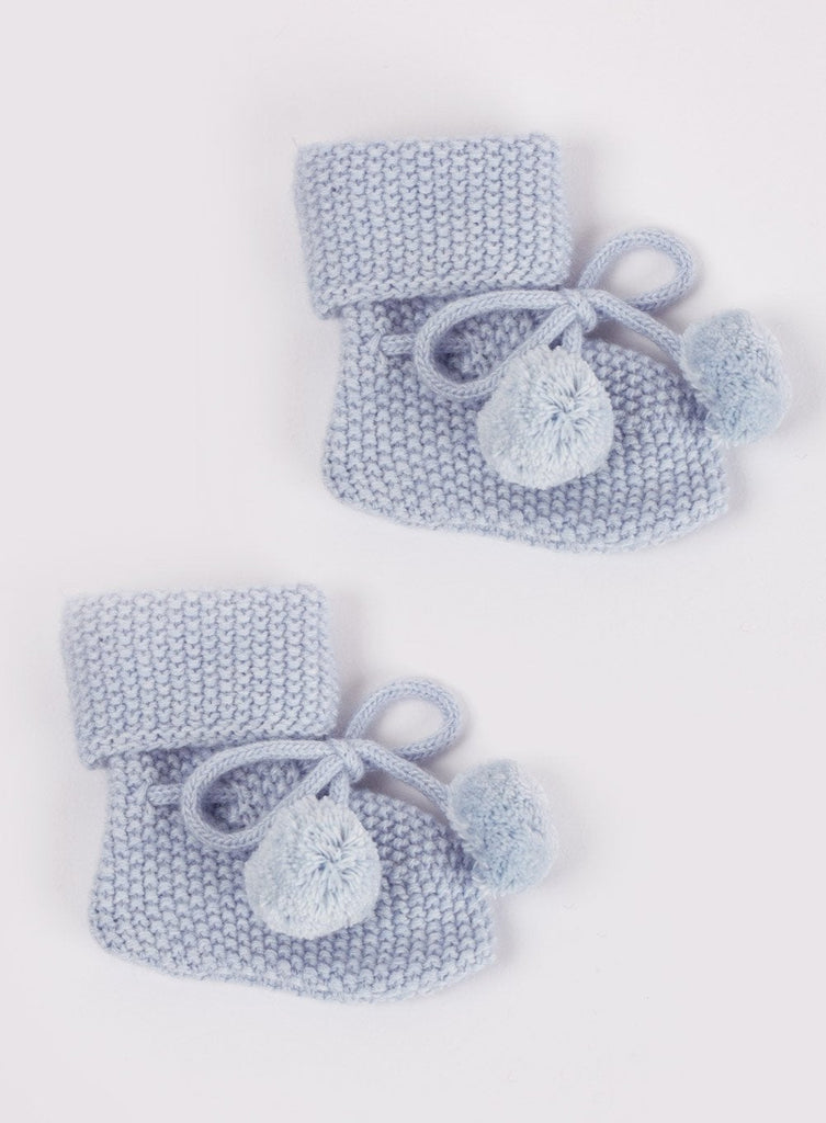 Lapinou Booties Little Booties in Blue