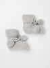 Lapinou Booties Little Booties in Grey - Trotters Childrenswear