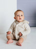 Lapinou Coat Little Teddy Coat in Off White