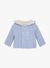 Lapinou Coat Little Teddy Coat in Pale Blue