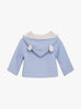 Lapinou Coat Little Teddy Coat in Pale Blue