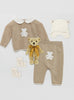 Lapinou Jumper Little Teddy Jumper - Trotters Childrenswear