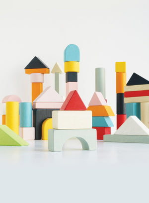 Le Toy Van Toy Building Blocks 60 pcs