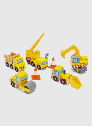 Le Toy Van Toy Construction Cars - Trotters Childrenswear