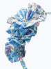 Lily Rose Alice Bands Corsage Headband in Blue Betsy
