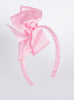 Lily Rose Alice Bands Large Double Bow Alice Band in Pale Pink