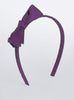 Lily Rose Alice Bands Pretty Bow Alice Band in Amethyst