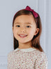 Lily Rose Alice Bands Pretty Bow Alice Band in Claret