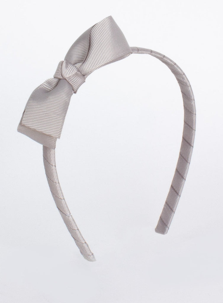 Lily Rose Alice Bands Pretty Bow Alice Band in Silver