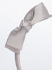 Lily Rose Alice Bands Pretty Bow Alice Band in Silver - Trotters Childrenswear