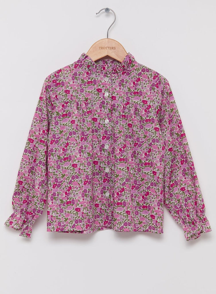 Lily Rose Blouse Poppy Ruffle Blouse