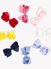 Lily Rose Clip Extra Large Bow Hair Clip in French Blue - Trotters Childrenswear