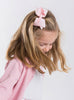 Lily Rose Clip Extra Large Bow Hair Clip in Powder Pink - Trotters Childrenswear