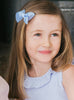 Lily Rose Clip Large Bow Hair Clip in Bluebell - Trotters Childrenswear