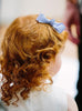 Lily Rose Clip Large Bow Hair Clip in French Blue - Trotters Childrenswear