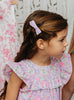 Lily Rose Clip Small Bow Hair Clip in Orchid