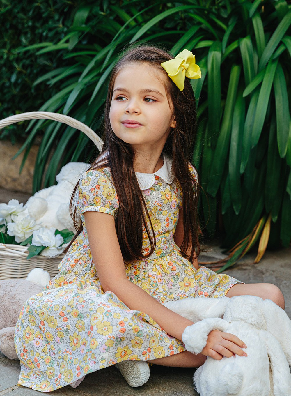Lily Rose Girls Betsy Dress in Buttercup Betsy | Trotters London