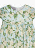 Lily Rose Dress Little Carline Dress in Pale Blue Rose