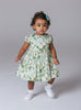 Lily Rose Dress Little Carline Dress in Pale Blue Rose