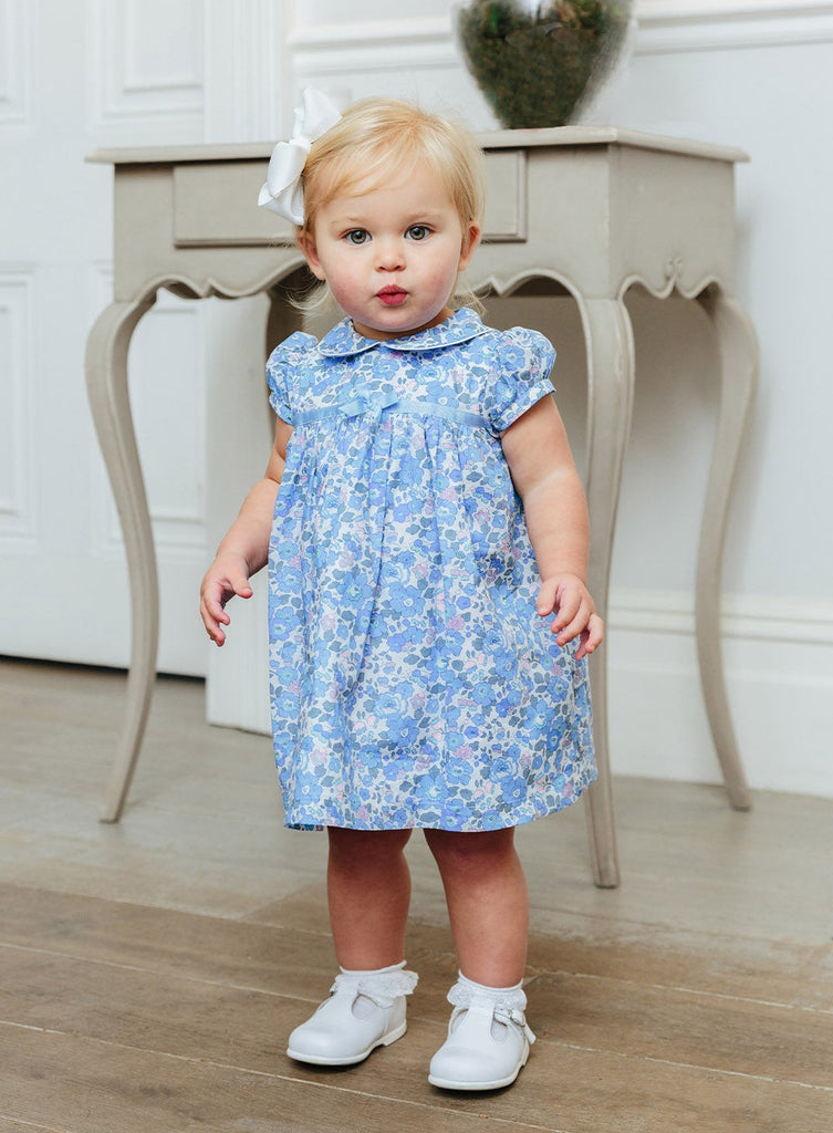 Lily Rose Dress Little Dress in Blue Betsy