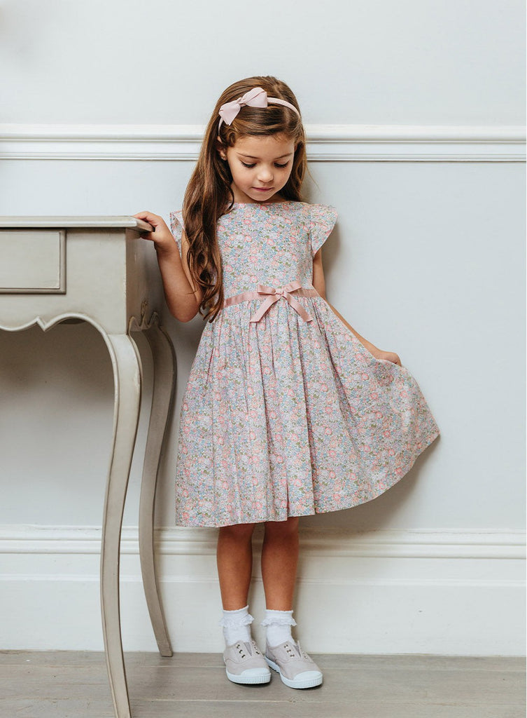 Lily Rose Dress Michelle Frill Sleeve Dress