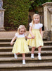 Lily Rose Dress Rose Hand Smocked Dress in Lemon