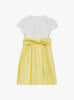 Lily Rose Dress Rose Hand Smocked Dress in Lemon